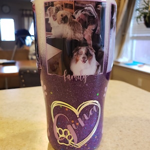 Custom 30 oz Modern Curve Tumbler Personalize with your photos