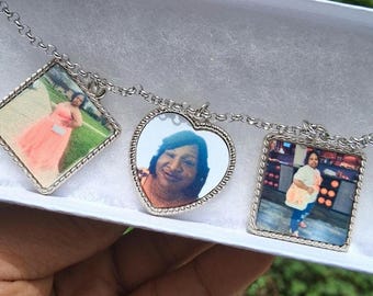 Custom Photo Charm Bracelet