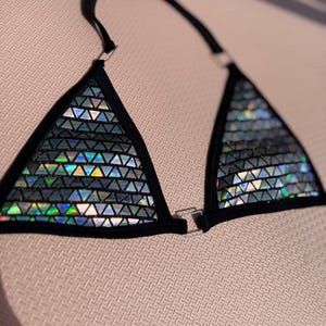 MINI Bikini Top – Reflective Festival Outfit