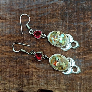 Multi Fire Opal Gemstone Oval Shape Earring 925 Sterling Silver Plated Gemstone Earring Handmade Opal Earring Unique Hook Earring Gift