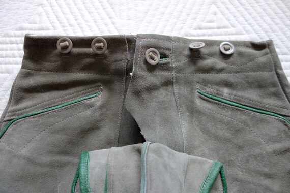 Vintage Lederhosen | Suede Leather Shorts | Tradi… - image 6
