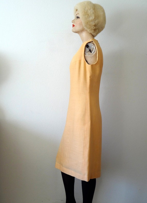 1960s Day Dress / Mod A-Line Shift / vintage spri… - image 3