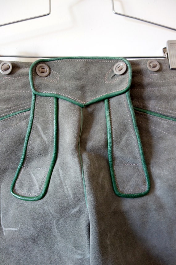 Vintage Lederhosen | Suede Leather Shorts | Tradi… - image 4