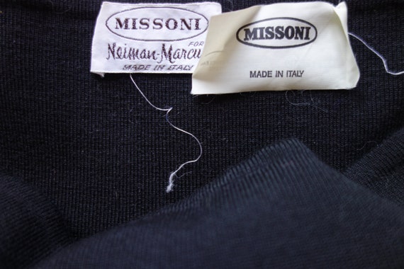 Vintage Missoni Knit Mini Skirt - image 2