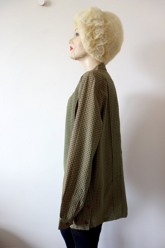 Vintage 1940s Rayon Jacket | Saréze of Miami ging… - image 3