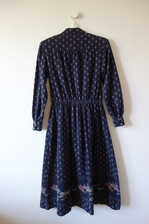 1980s Corduroy Shirtwaist Dress - vintage J.G. Ho… - image 5