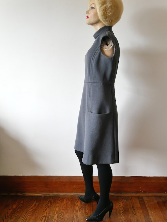 1960s Dress and Coat Set | Damselle mod vintage p… - image 4