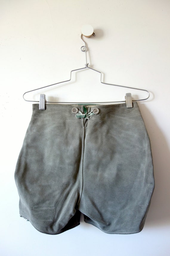 Vintage Lederhosen | Suede Leather Shorts | Tradi… - image 8