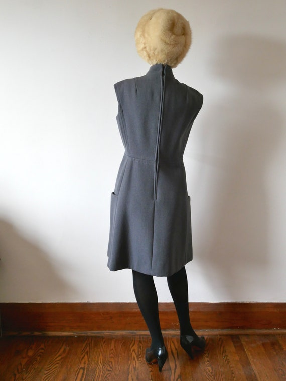1960s Dress and Coat Set | Damselle mod vintage p… - image 5