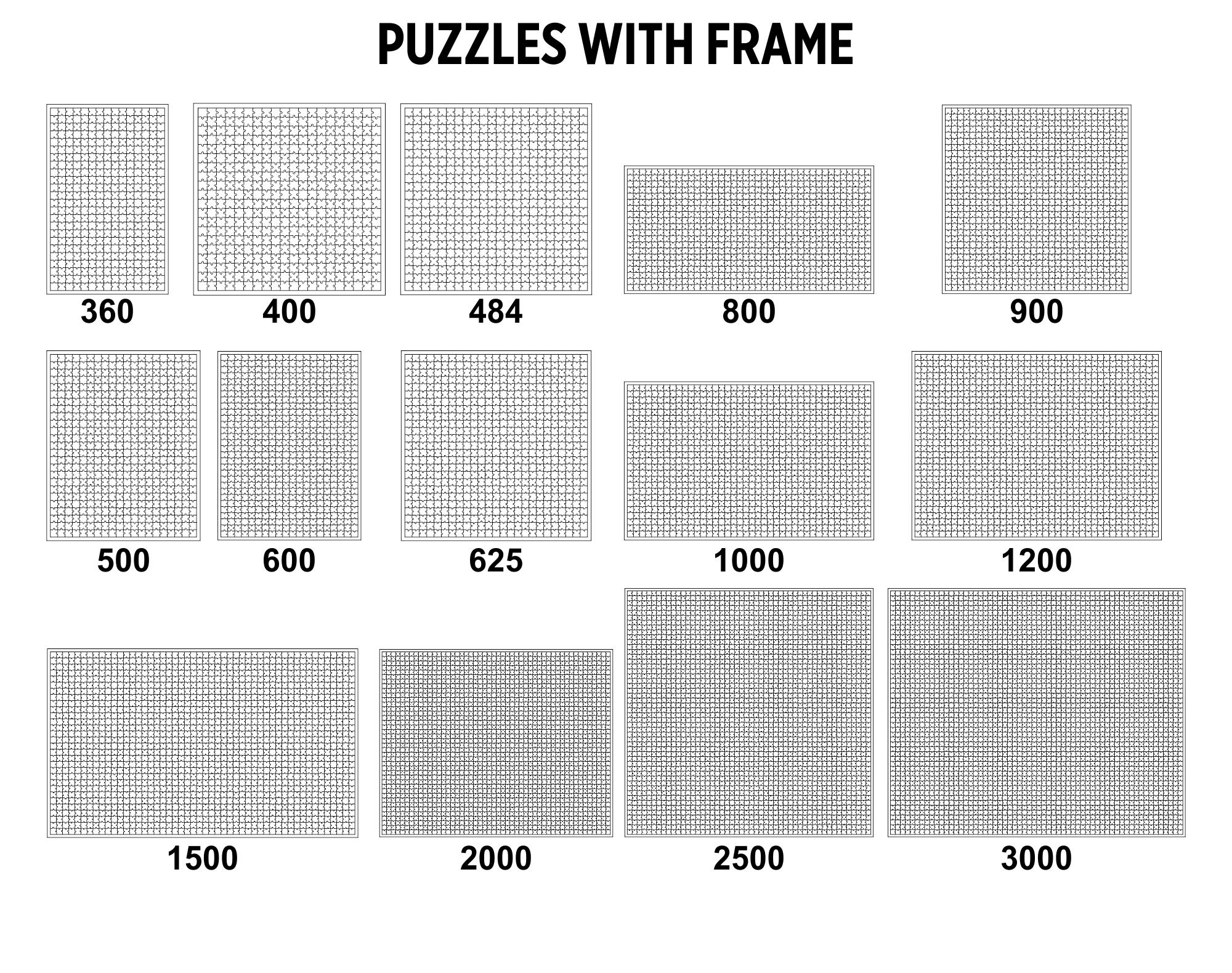 45 Puzzle Template Laser Cut Bundle | Laser Cutting File | Cricut Svg ...