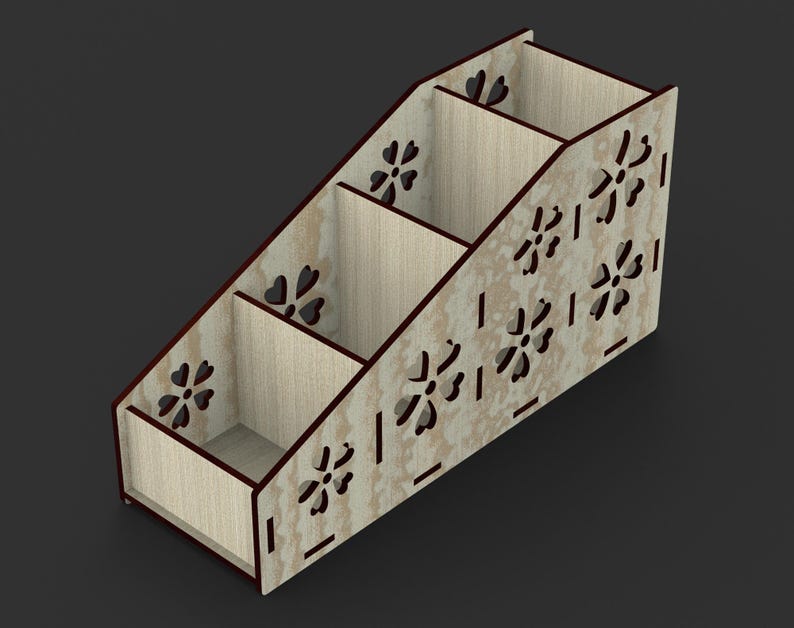 Remote Controller Stand Svg and Dxf Files for Laser Cutting Machines ...
