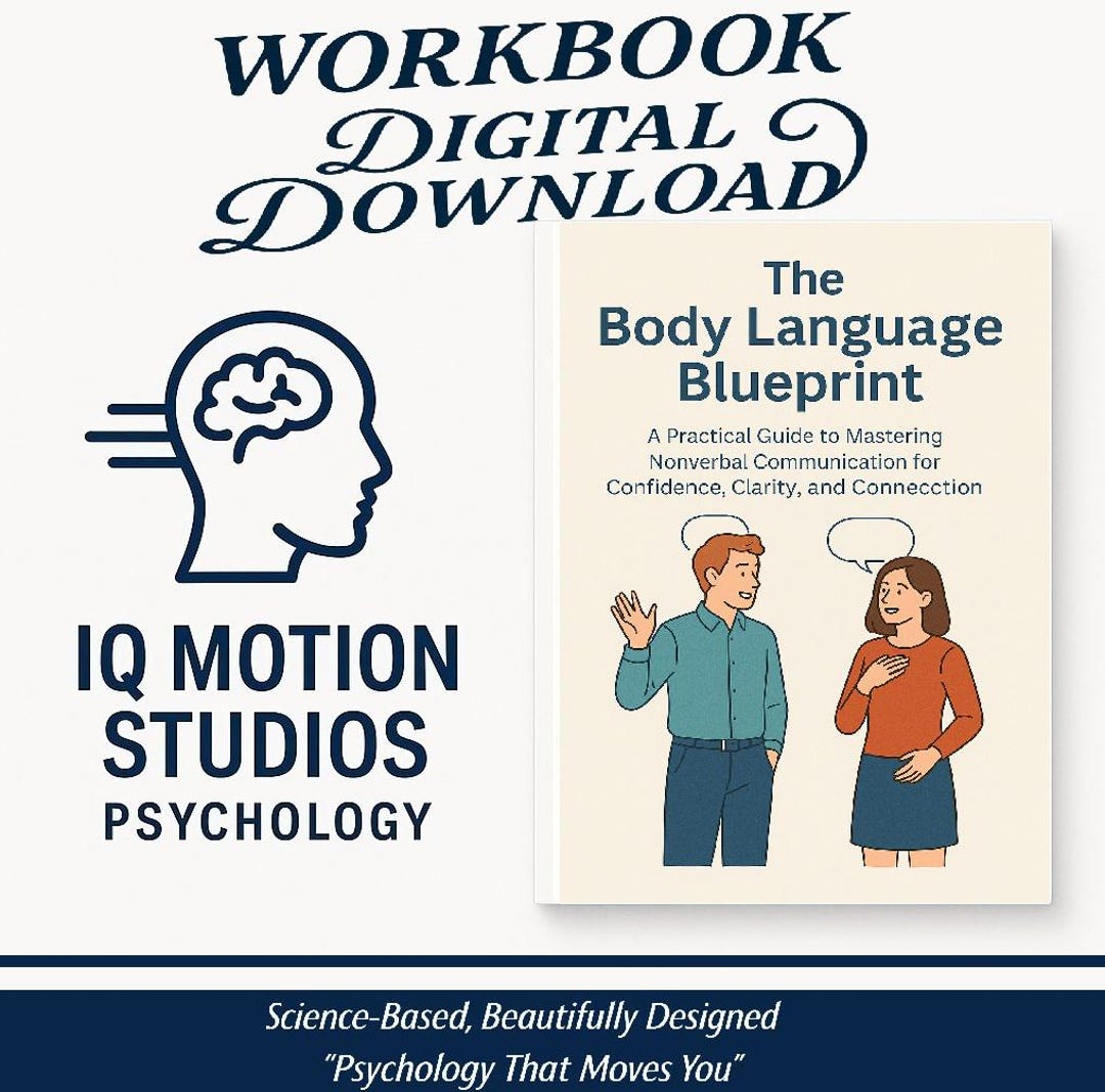 The Body Language Blueprint – Master Nonverbal Communication for ...