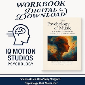 Psychology of Music Workbook: Science-Backed Guide to Emotion & Healing