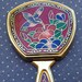 Chinese vintage hand mirror-folding mirror-purse mirror