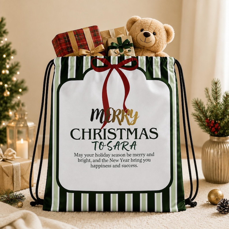 Personalized Santa Sack