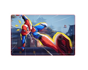 Anpassat konstverk med kampspinnar för Hori Madcatz och många fler, Spider-Man v2