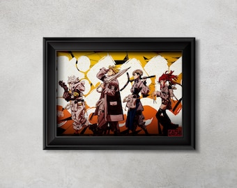 Gachiakuta  Poster Print Wall Art Picture Home Gift A3 A4 A5 V2