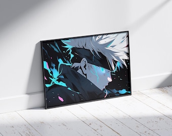JJK  Jujutsu Kaisen Fan art Poster Print Wall Art Picture Home Gift A3 A4 A5