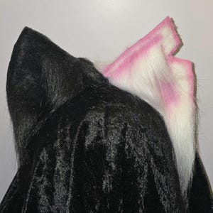 Handgefertigtes Katzenohren-Stirnband – pelzige Cosplayohren für Kostüme, Festivals oder für den Alltagsspaß