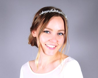 Bridal crystal headband, wedding crystal headband, crystal headpiece, crystal tiara