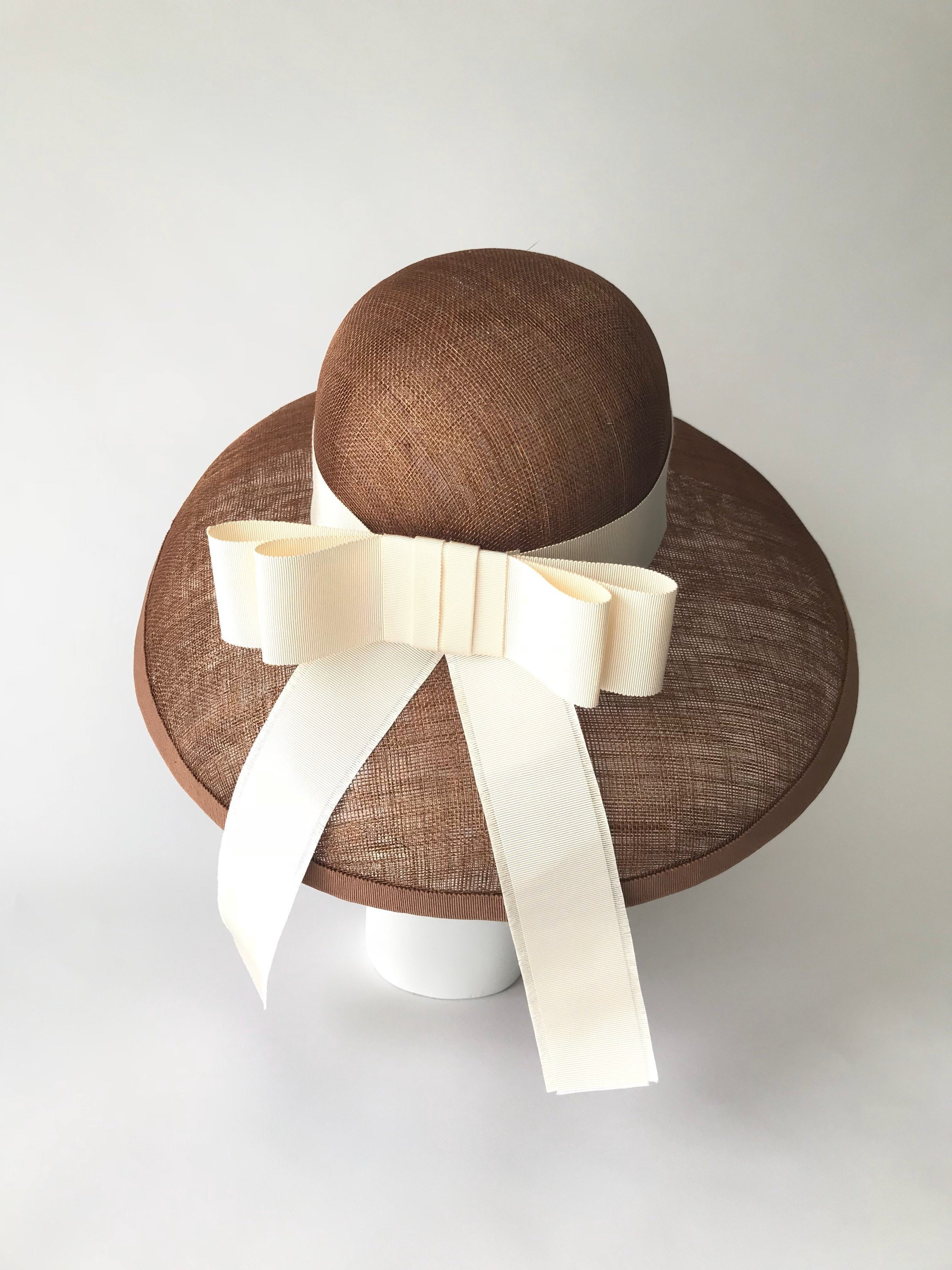 With Bow Kentucky Derby Hat Wedding Hat 