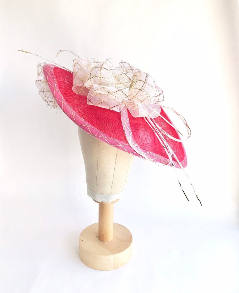 Red Kentucky Derby hat, red Royal Ascot hat, red wedding hat. RE Red Kentucky Derby hat, red Royal Ascot hat, red wedding hat. RE