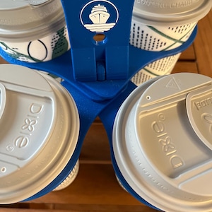 Personalized Folding Cup Carrier: Cruise, Fast food, & Sports