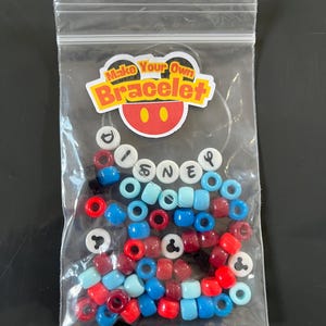 Make Your Own Bracelet Disney inspired Favors pixie dust fish extenders