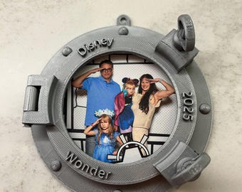 Cruise Ship Porthole Picture Frame