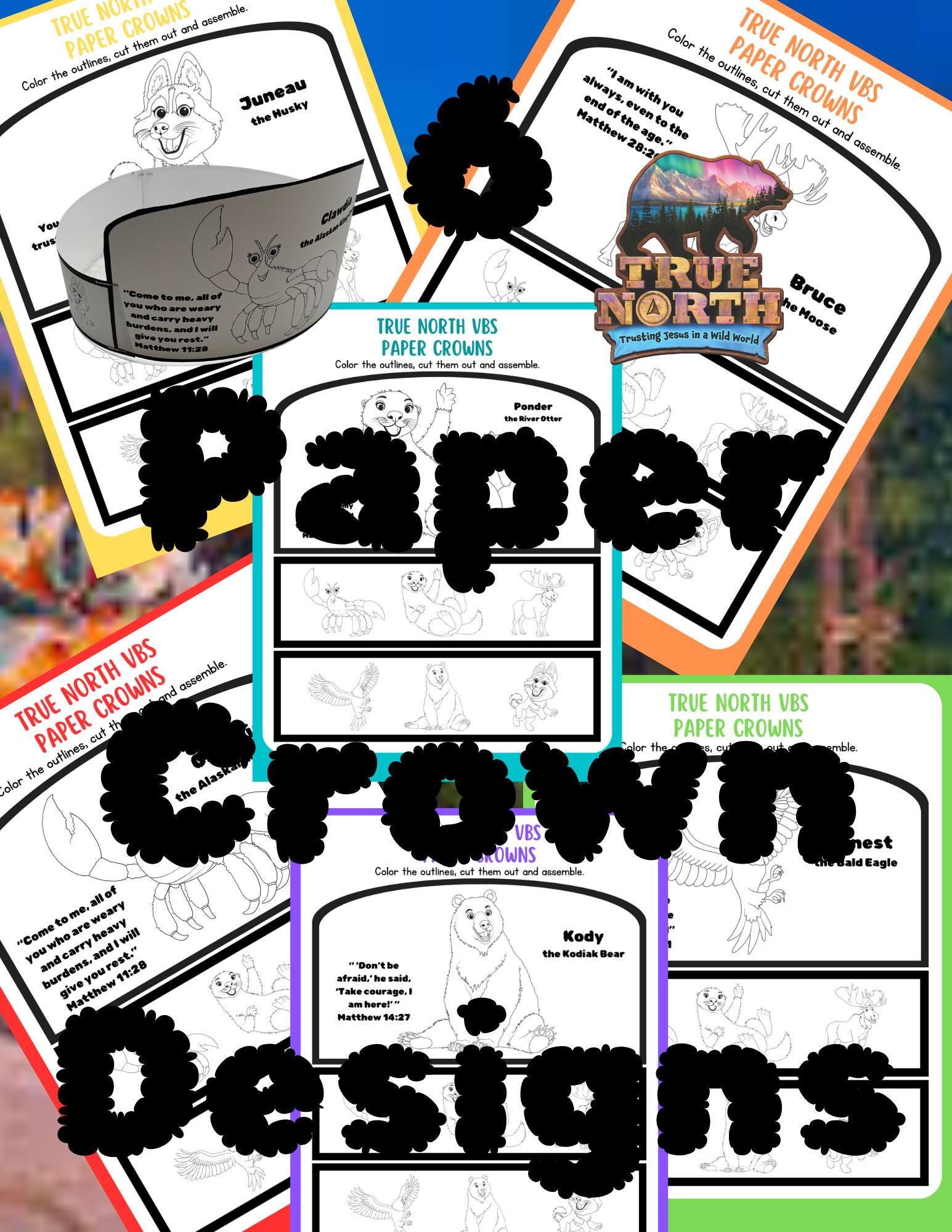 Paper Crowns True North VBS