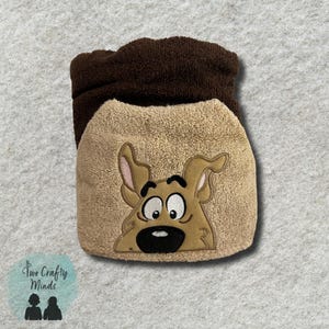 Mystery Pup Hooded Towel – Full Size Kids Bath Towel for Toddlers – Cartoon Dog Character Gift – Fun Birthday Present – Ready to Ship