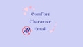 Custom emails from your Comfort Character product logo