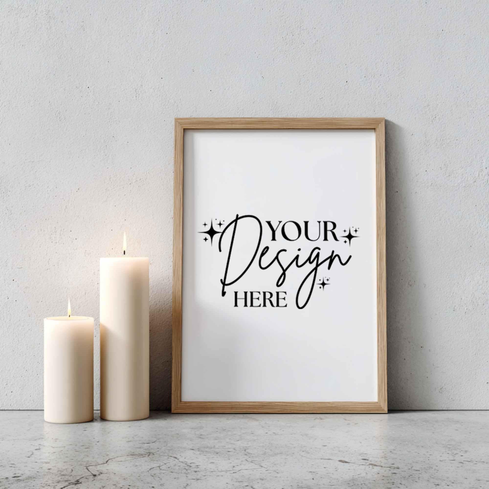 Wall Art Frame Mockups | Poster Mockup | Digital Download | Mockups for ...