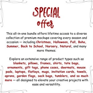 Whole Shop Mockup Bundle | Lifetime Access | POD Mockups | PSD and Canva image 9