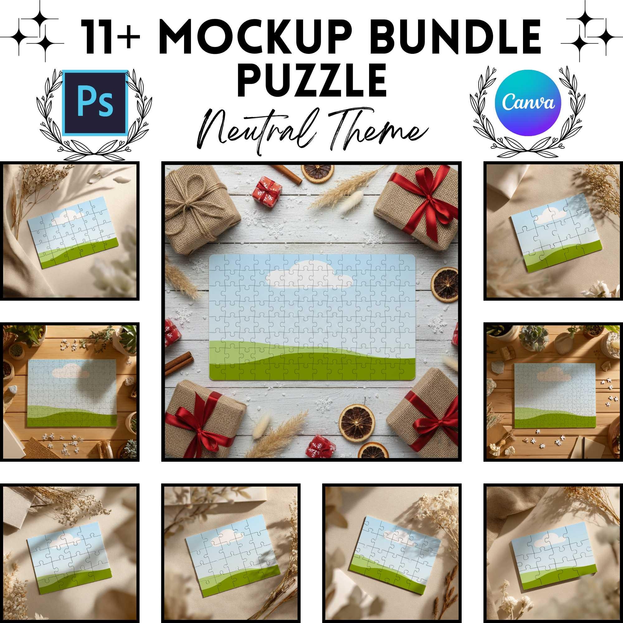 Puzzel Box Graphics Jigsaw Puzzle Box Template