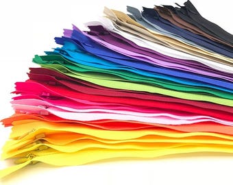 Cremalleras invisibles de 13" (paquete de 50)