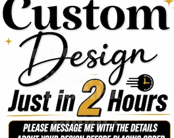 Custom Design in 2 Hours | Personalized SVG PNG | Custom Name | Cricut Cut Files