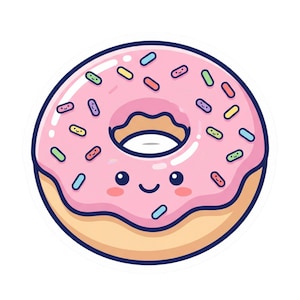 Kawaii Clipart Bundle, 1400+ PNGs, Animal Food Fruits & More, Commercial Use, Digital Stickers, image 7