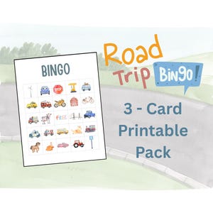 Road Trip Bingo