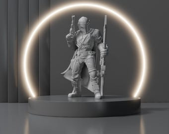 Figura inspirada en Mando V2 - Archivo STL - Archivo digital