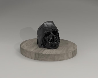 Darth Vader Inspired Melted Helmet - Digital STL File - For 3D Printing