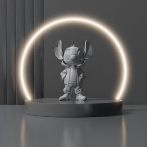 Urban Stitch Inspired Monster Miniature - STL File - Digital File Only
