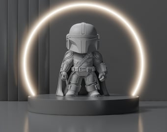 Mando Inspired Pop Mini - Digital File Only