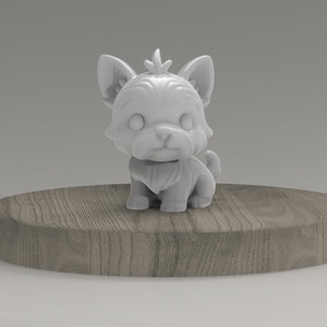 Mini Yorkie STL File - Digital File Only - 3D Printable!