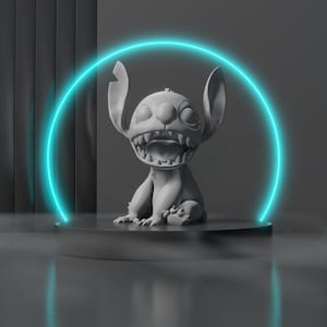 Stitch Inspired STL File - Digital File Only - For 3D Printing