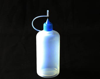 Needle dropper bottle, 100 ml, dropper bottle, plastic, bottle, supplies, squeezable