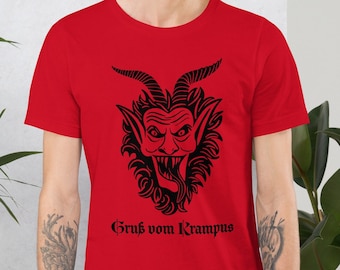 Gruß vom Krampus T-Shirt: Holiday Krampus Graphic Tee