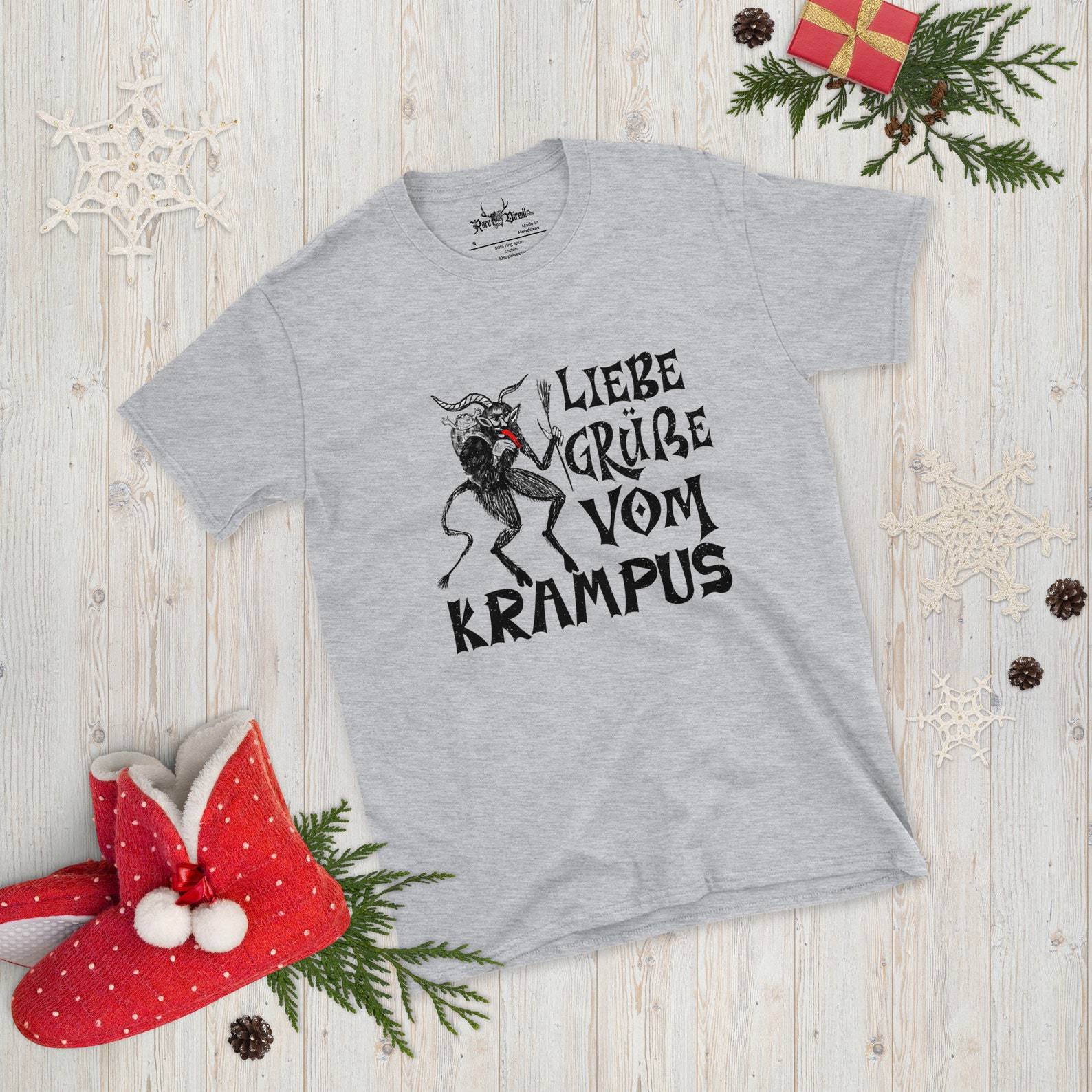 Liebe Grüße Vom Krampus Shortsleeve Unisex Tshirt Krampus Adult