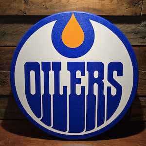 Edmonton Oilers 13x13 Wall Decor