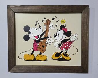 Mickey Mouse Silly Symphony Walt Disney Fine Art Michelle St